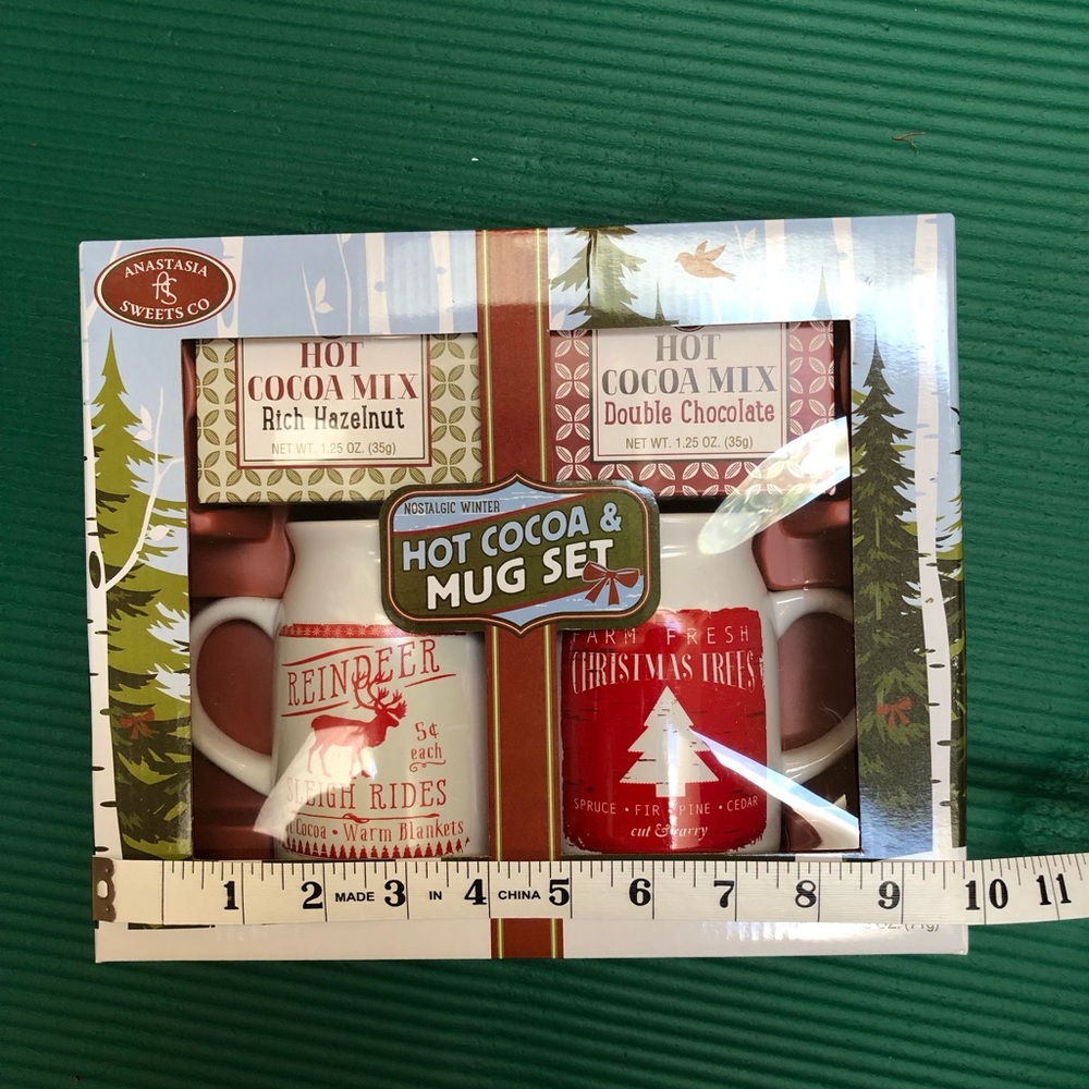 Two Christmas mugs